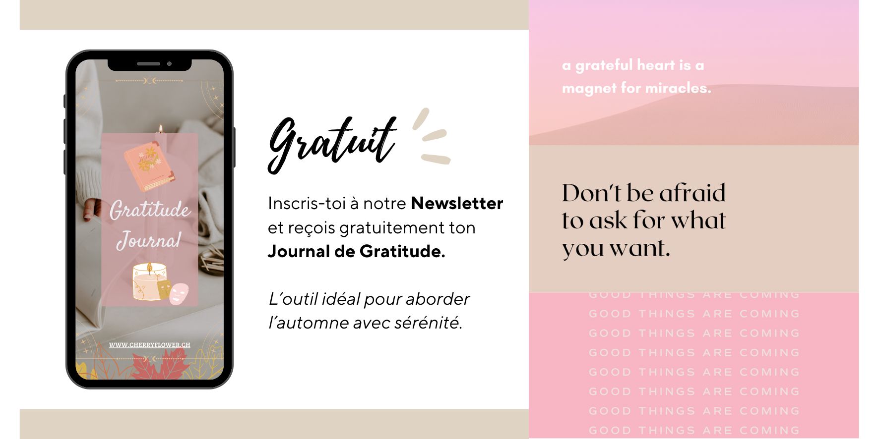 Journal de gratitude